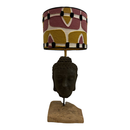 Retro Relief mit Buddha