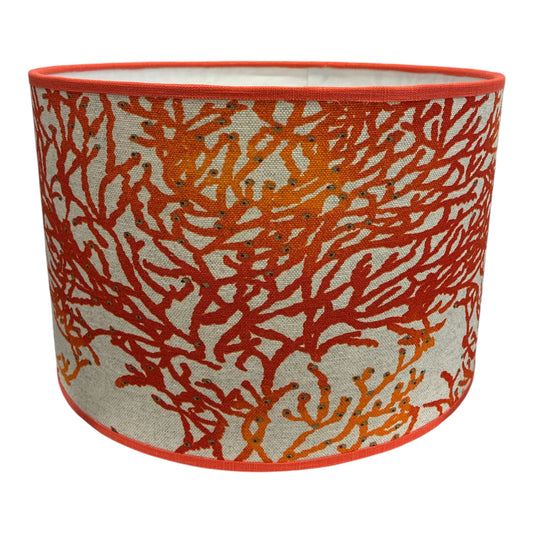 Lampenschirm Koralle orange